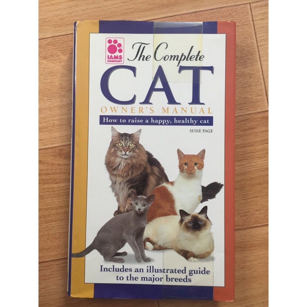 cat breed owner’s manual guide book